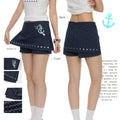 Deep sea fairy tale polka dot skirt skort