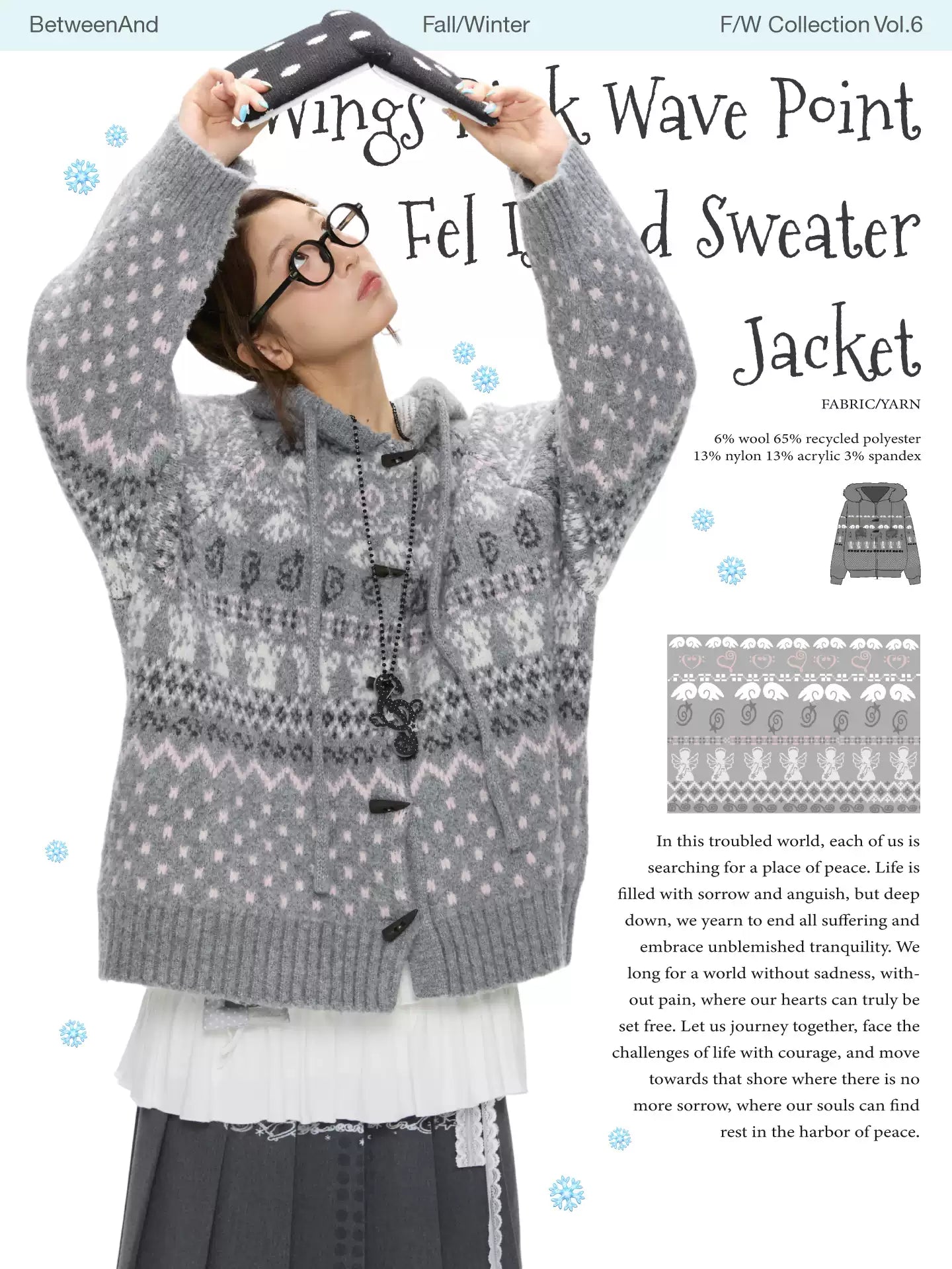 Isle knit cardigan with toggle buttons