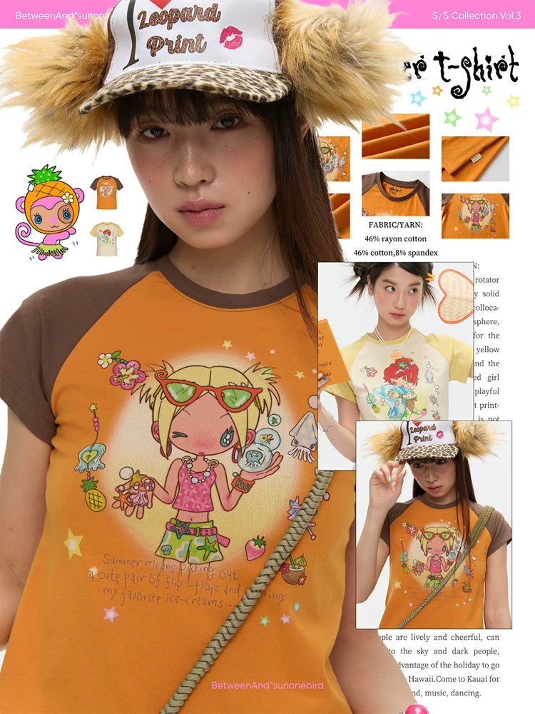 Sunonebird small shoulder t-shirt