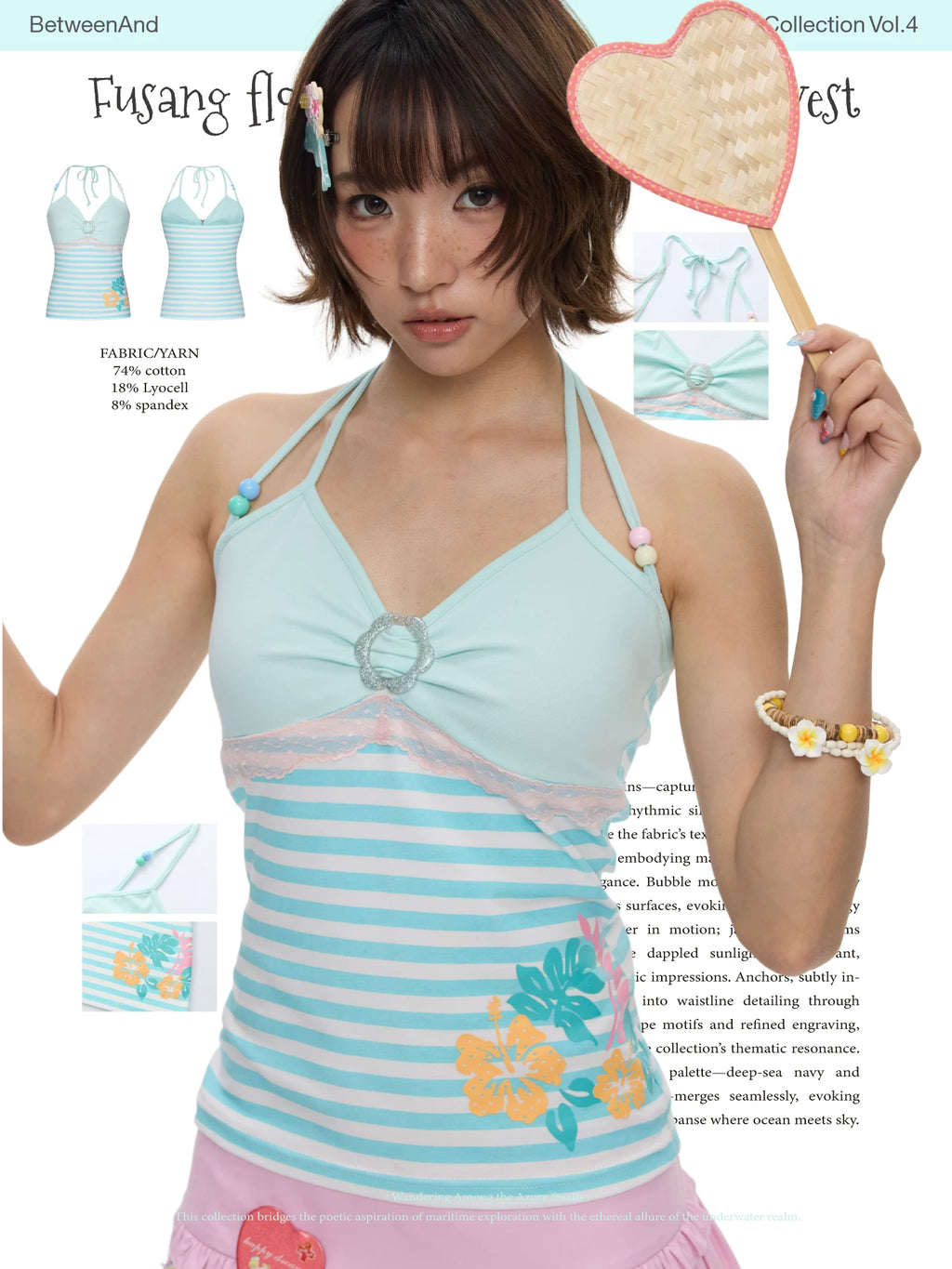 Fusang flower bead top