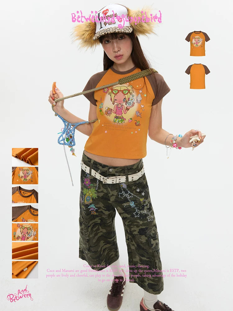 Sunonebird small shoulder t-shirt