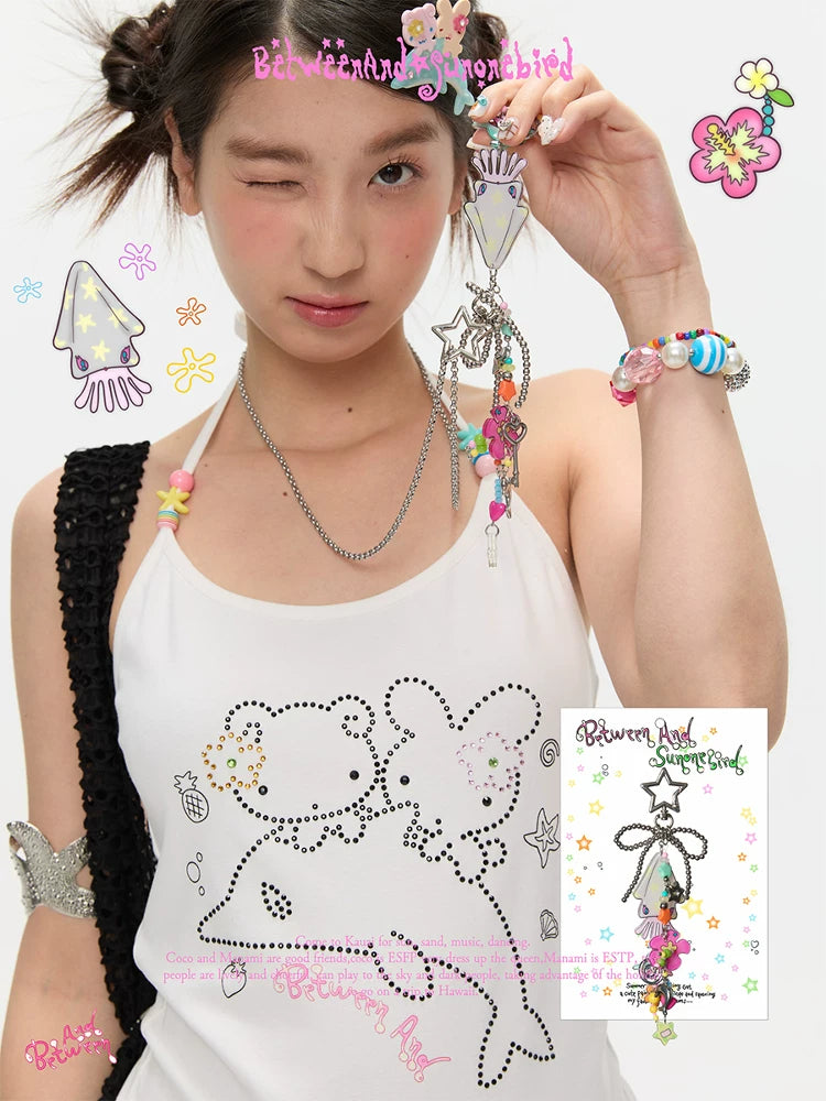 Sunonebird collaboration limited edition keychain pendant