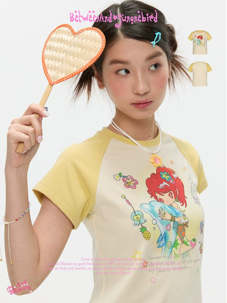 Sunonebird small shoulder t-shirt