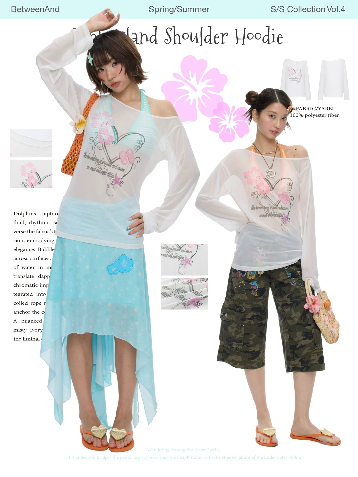 Pink island slouchy sleeve blouse